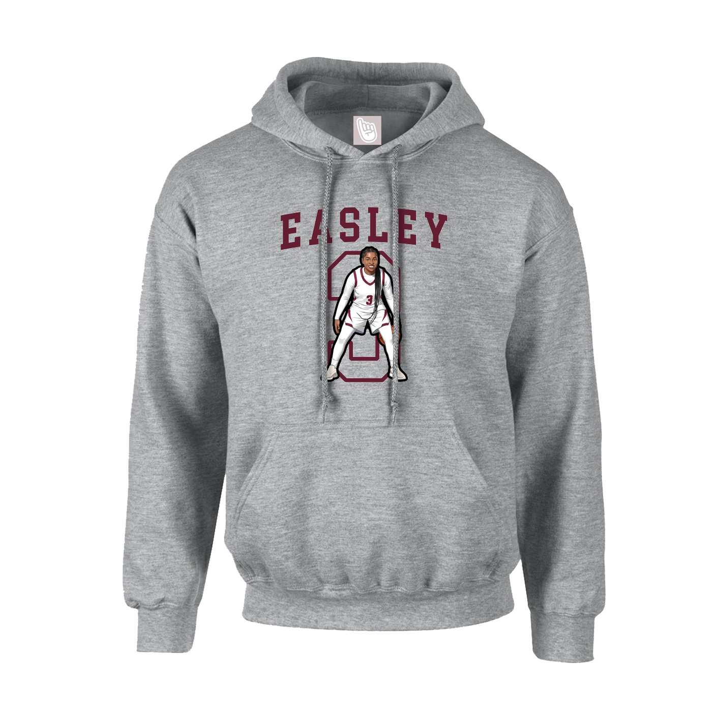 Hoodie — Shirsey in Grey