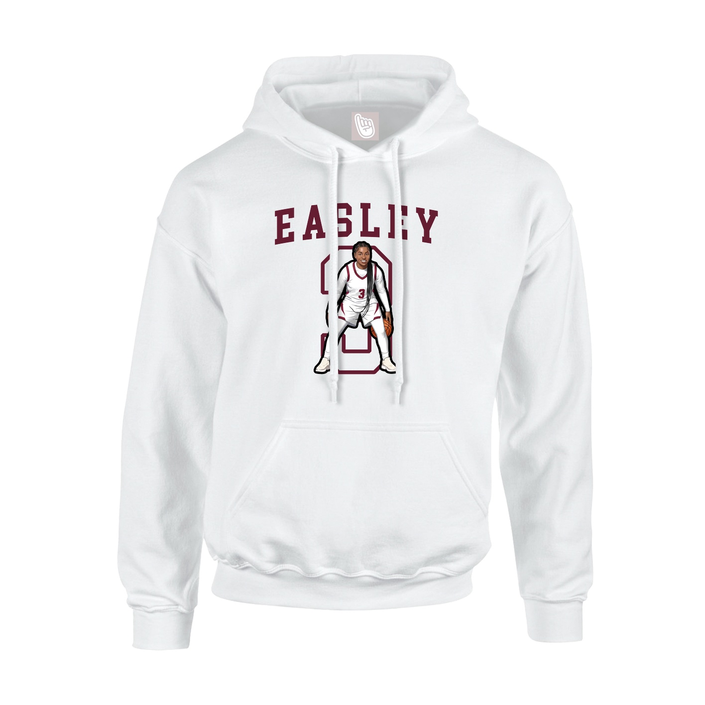Youth Hoodie — Shirsey in White