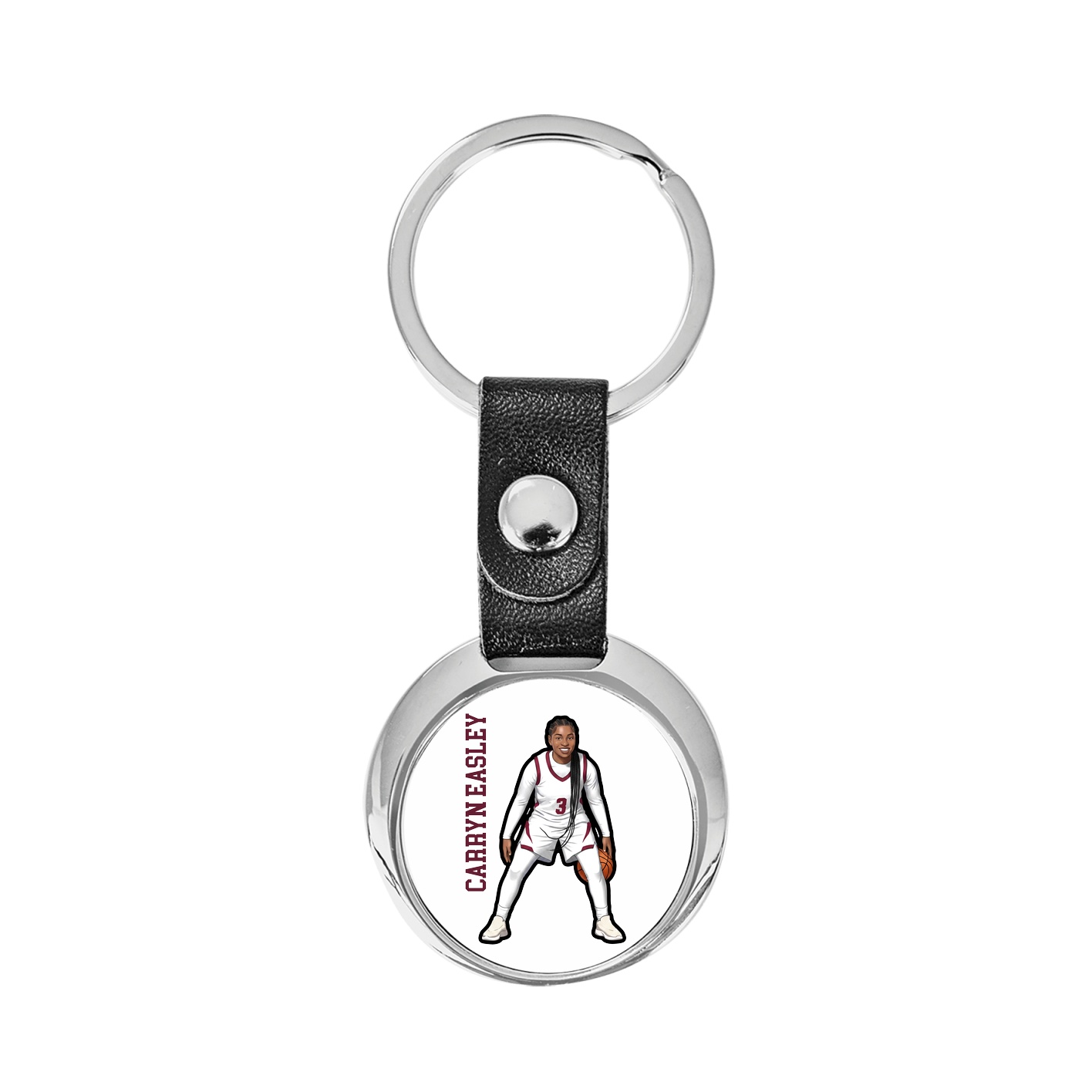 Key Chain — Name Vertical in Classic