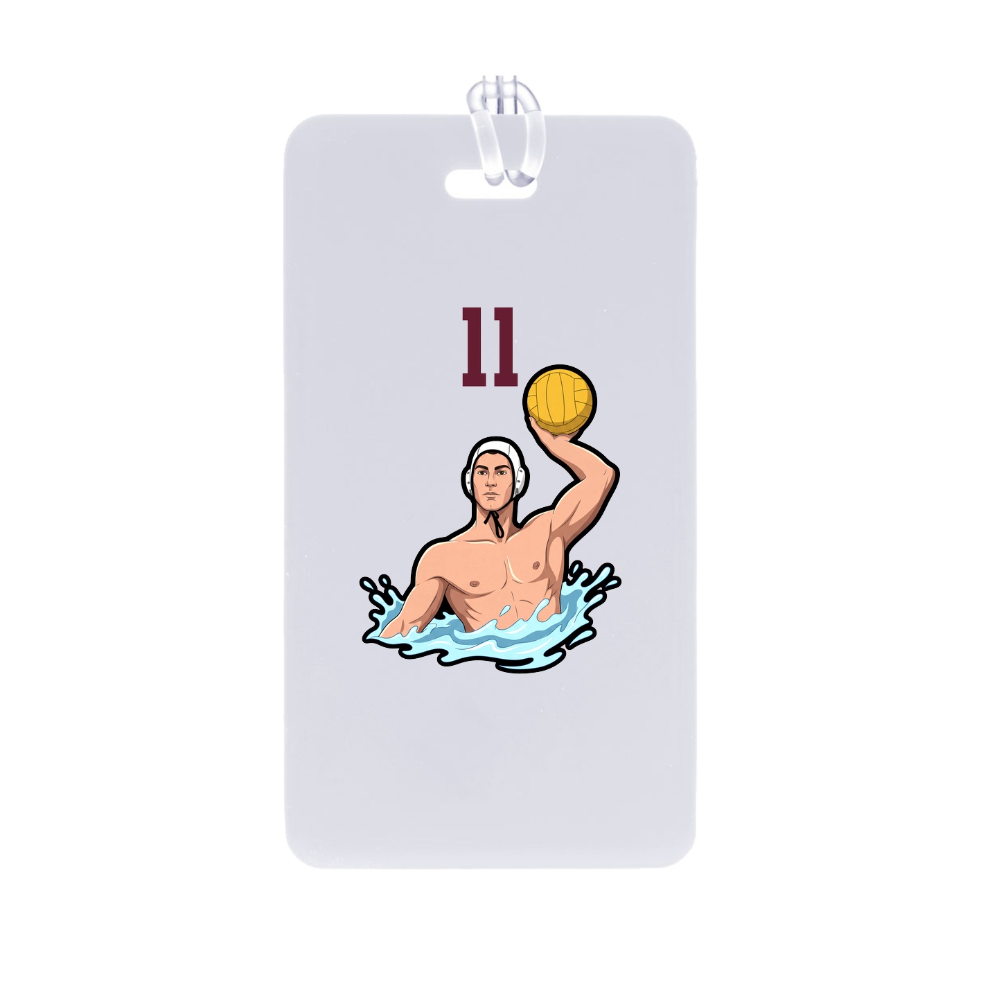 Bag Tag — Number Top in Classic