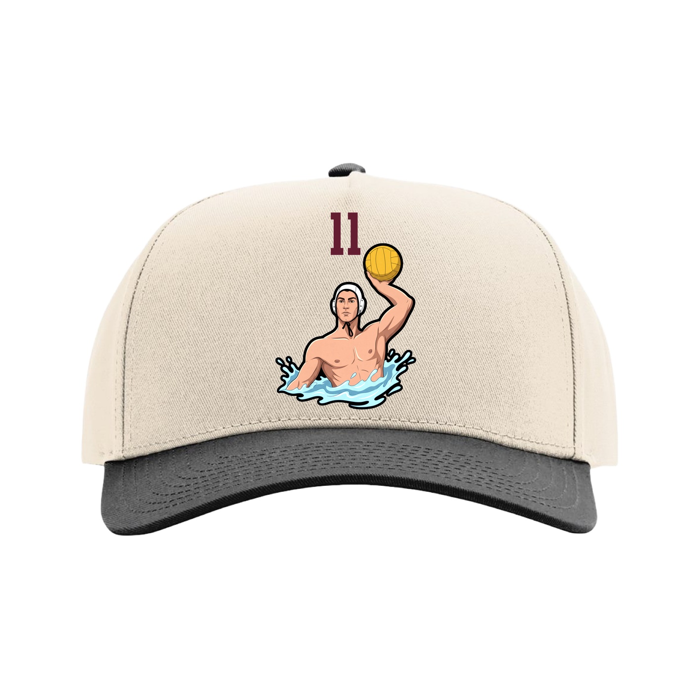 Full Fabric Five-Panel Champ Cap