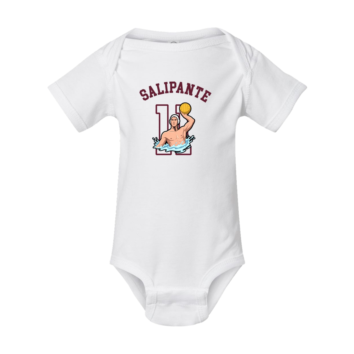 Baby Onesie — Shirsey Arch in White
