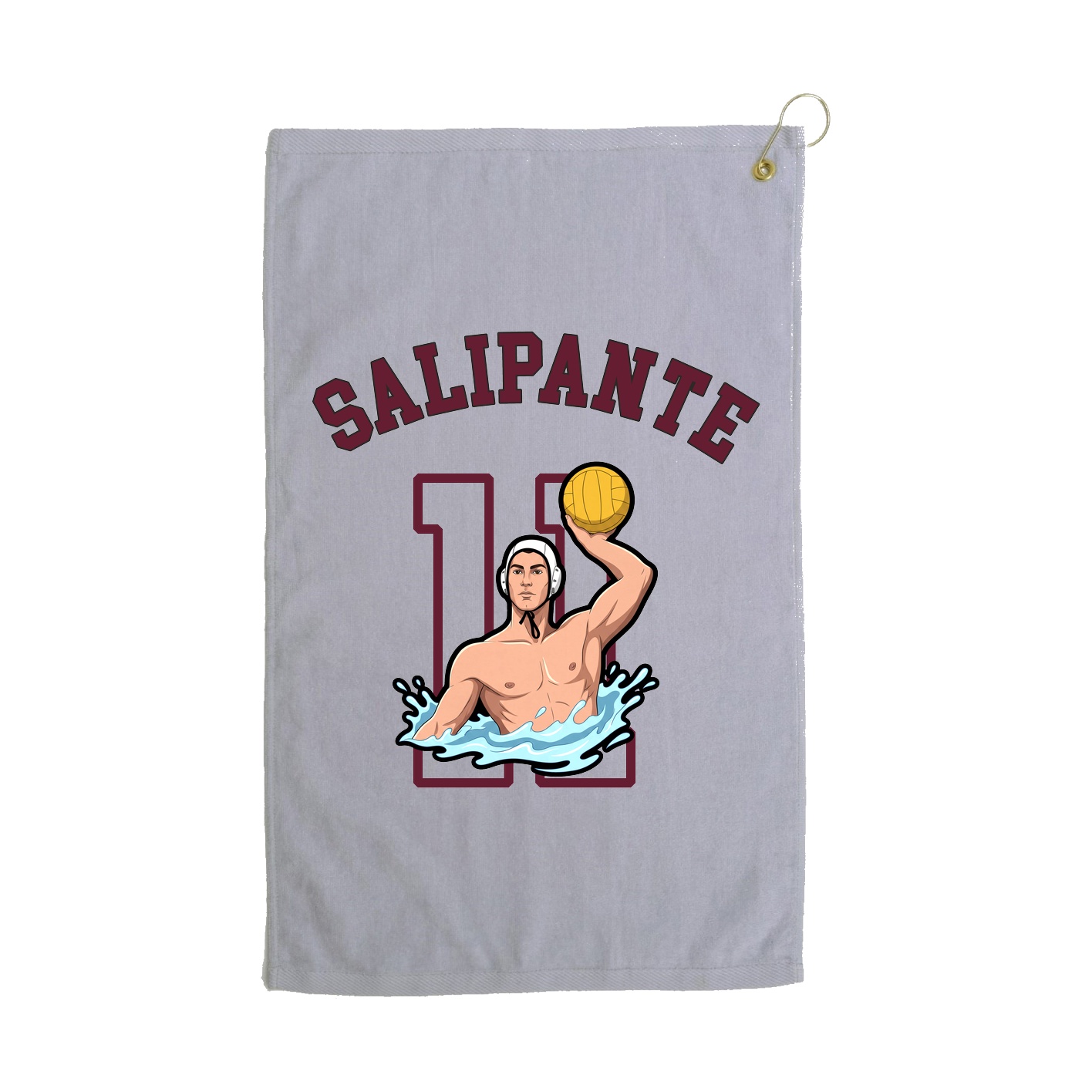 Golf Towel — Shirsey Arch in Grey