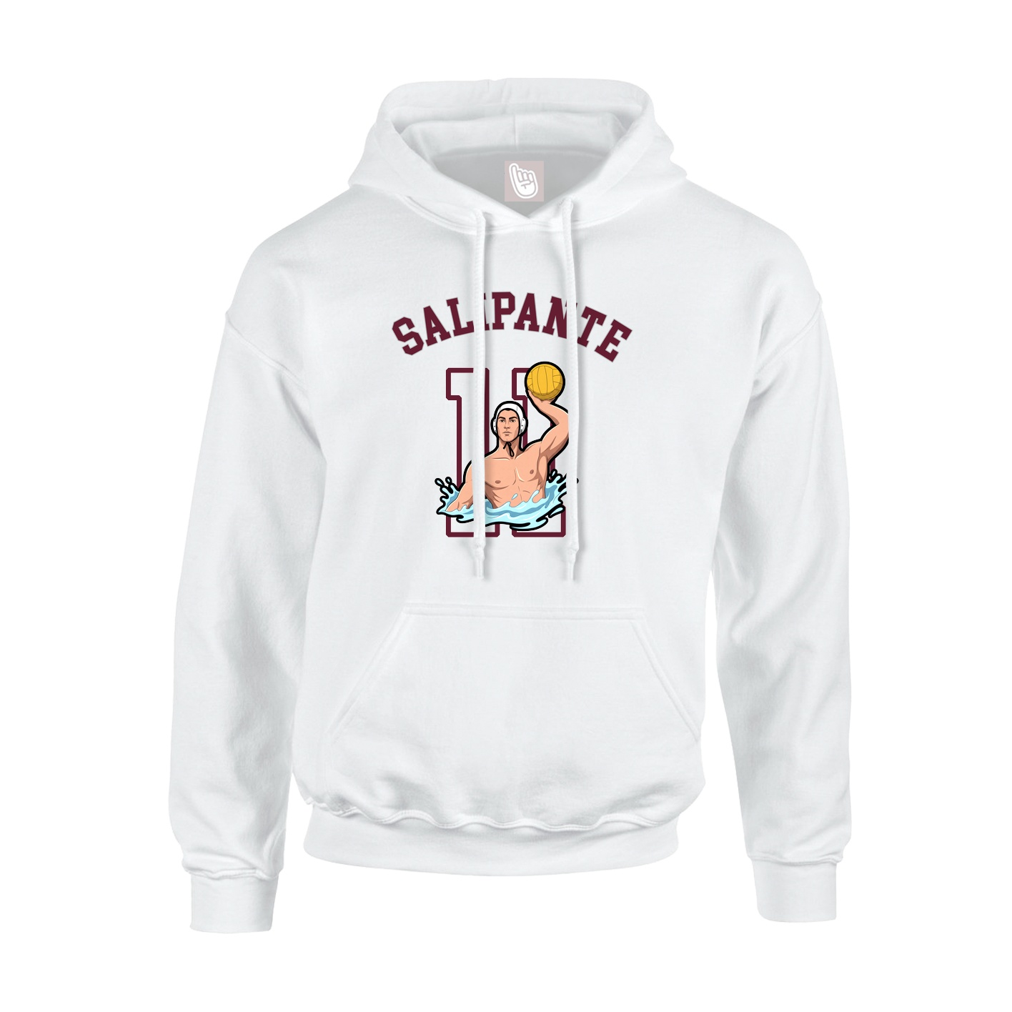Hoodie — Shirsey Arch in White