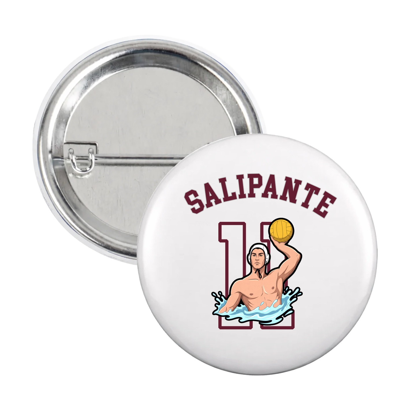 Game Day Button — Shirsey Arch in White