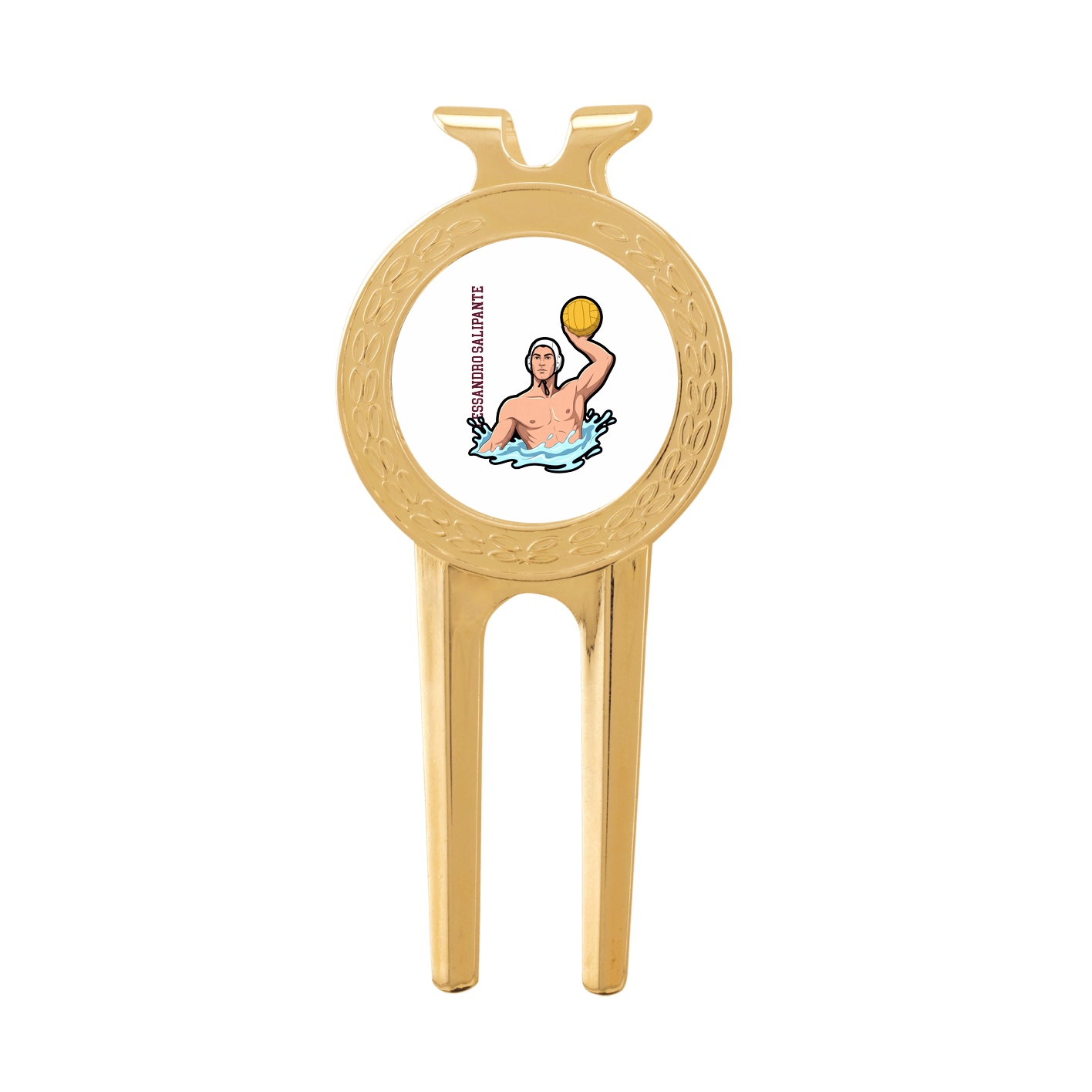 Divot Tool with Ball Marker — Name Vertical in Classic