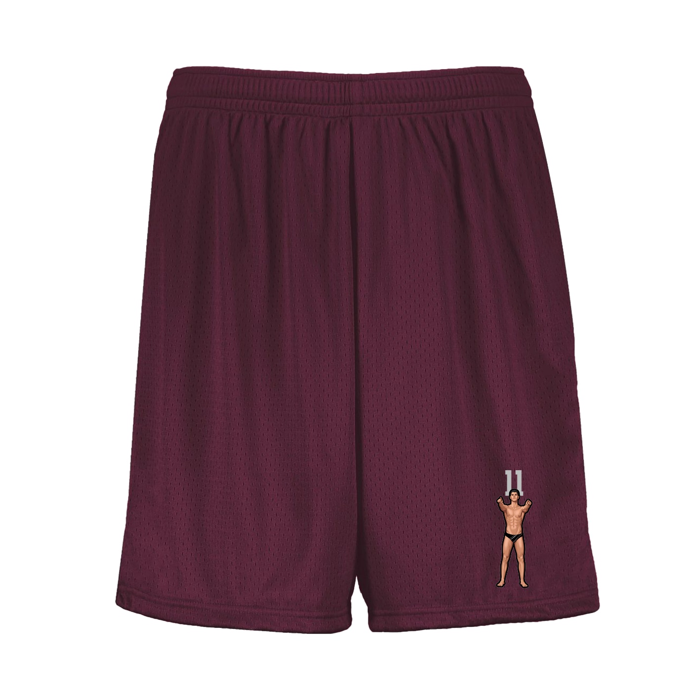 Shorts — Number Top in Maroon