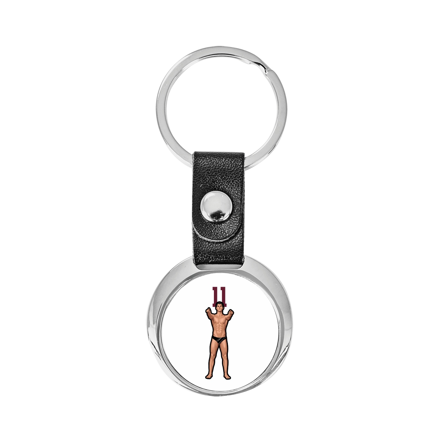 Key Chain — Number Top in Classic