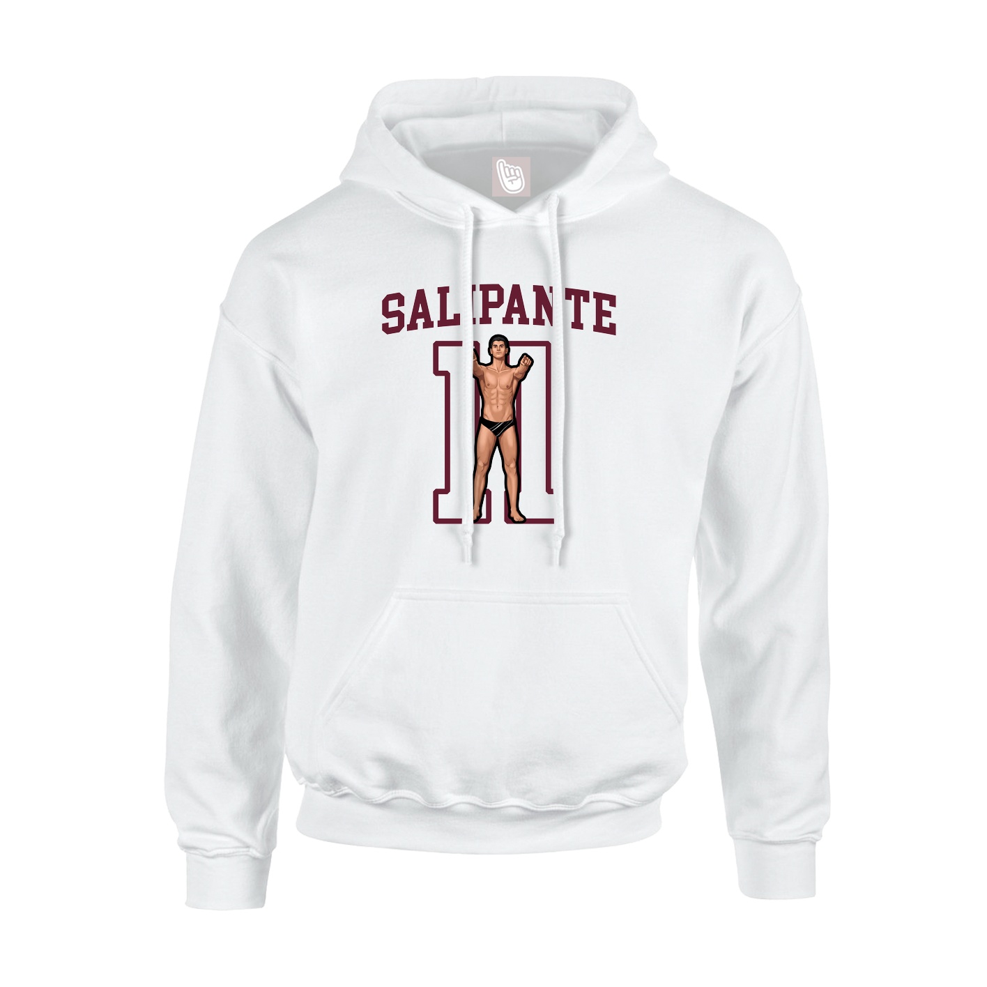 Youth Hoodie — Shirsey in White