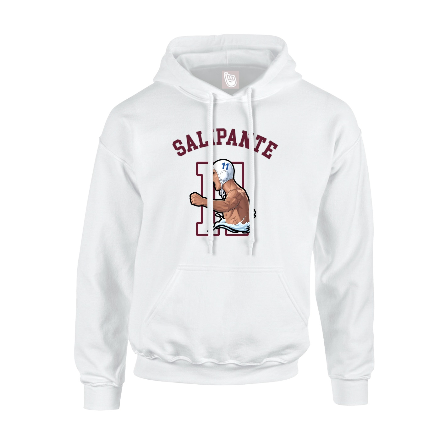 Hoodie — Shirsey Arch in White