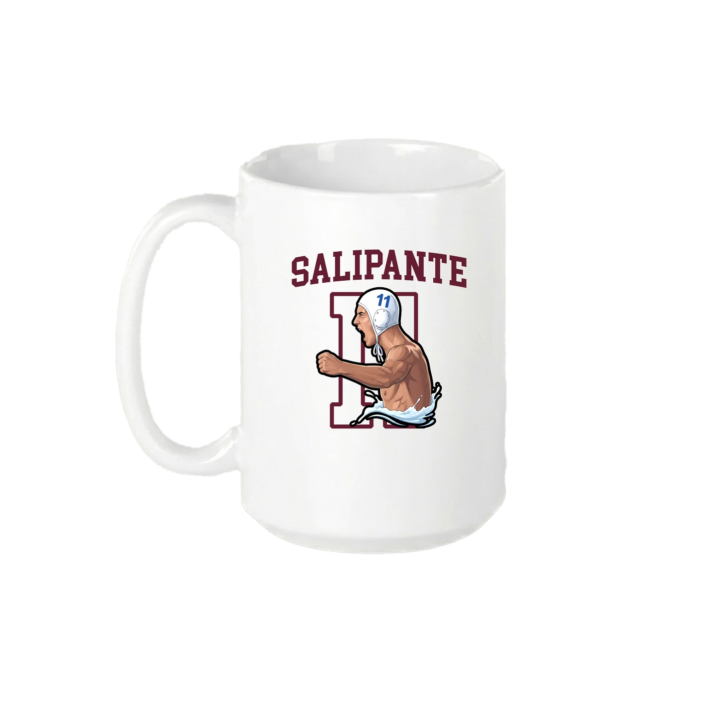 15oz Coffee Mug — Shirsey in White