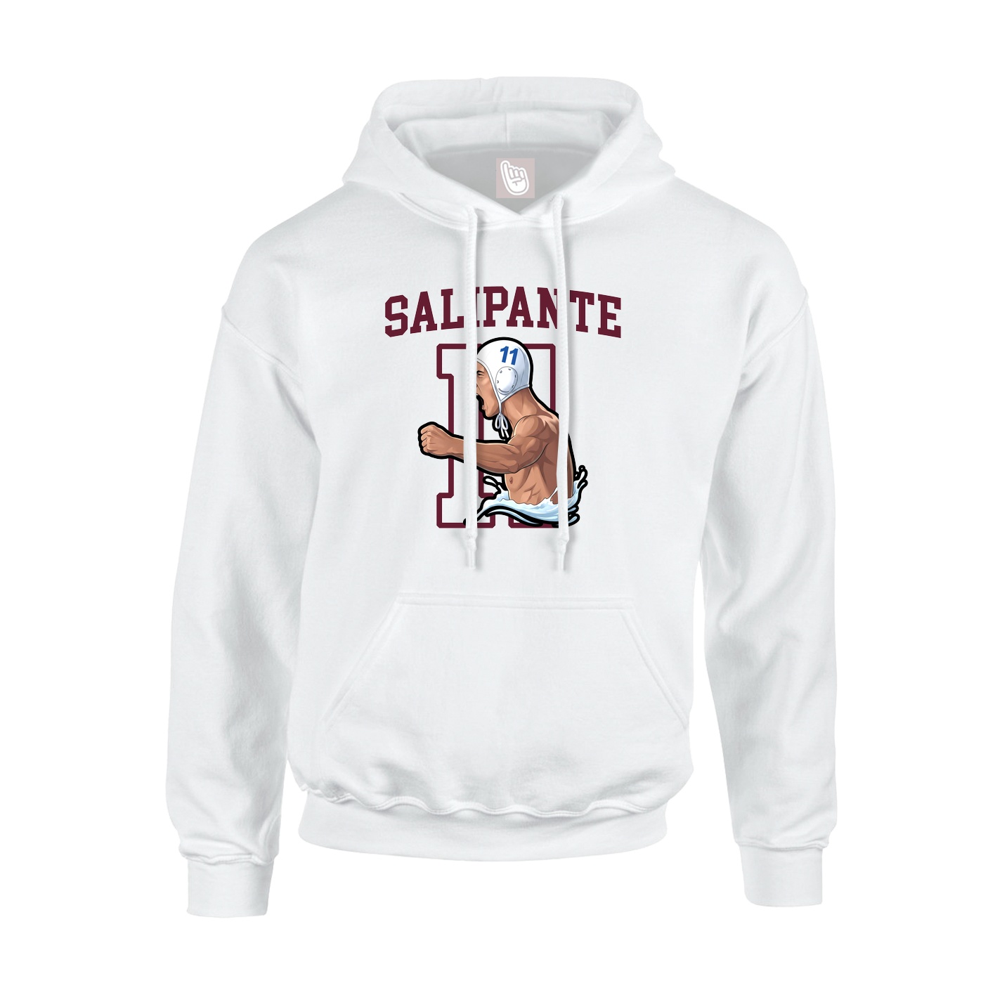 Youth Hoodie — Shirsey in White