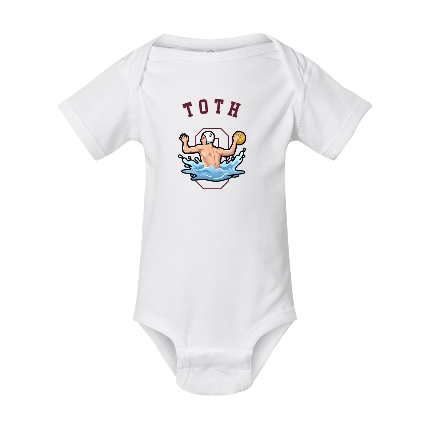 Baby Onesie — Shirsey Arch in White