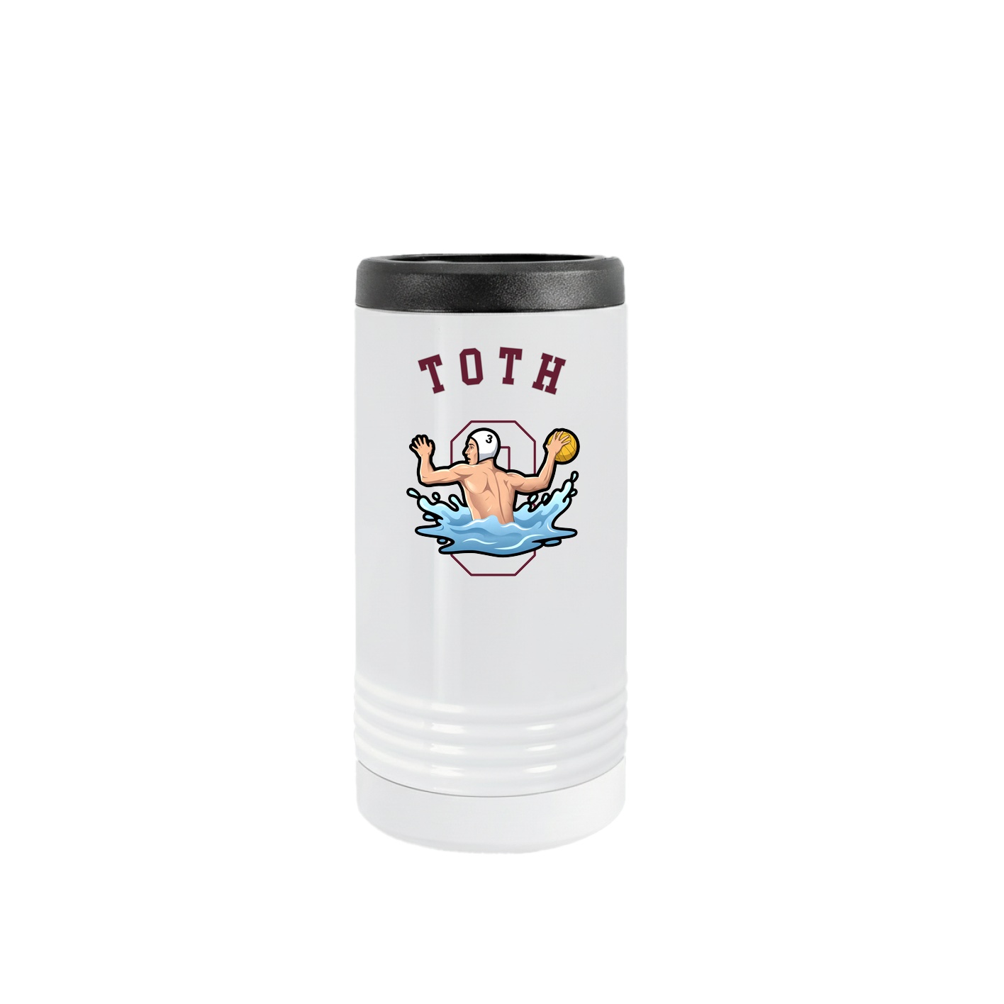 Slim Beverage Holder — Shirsey Arch in White