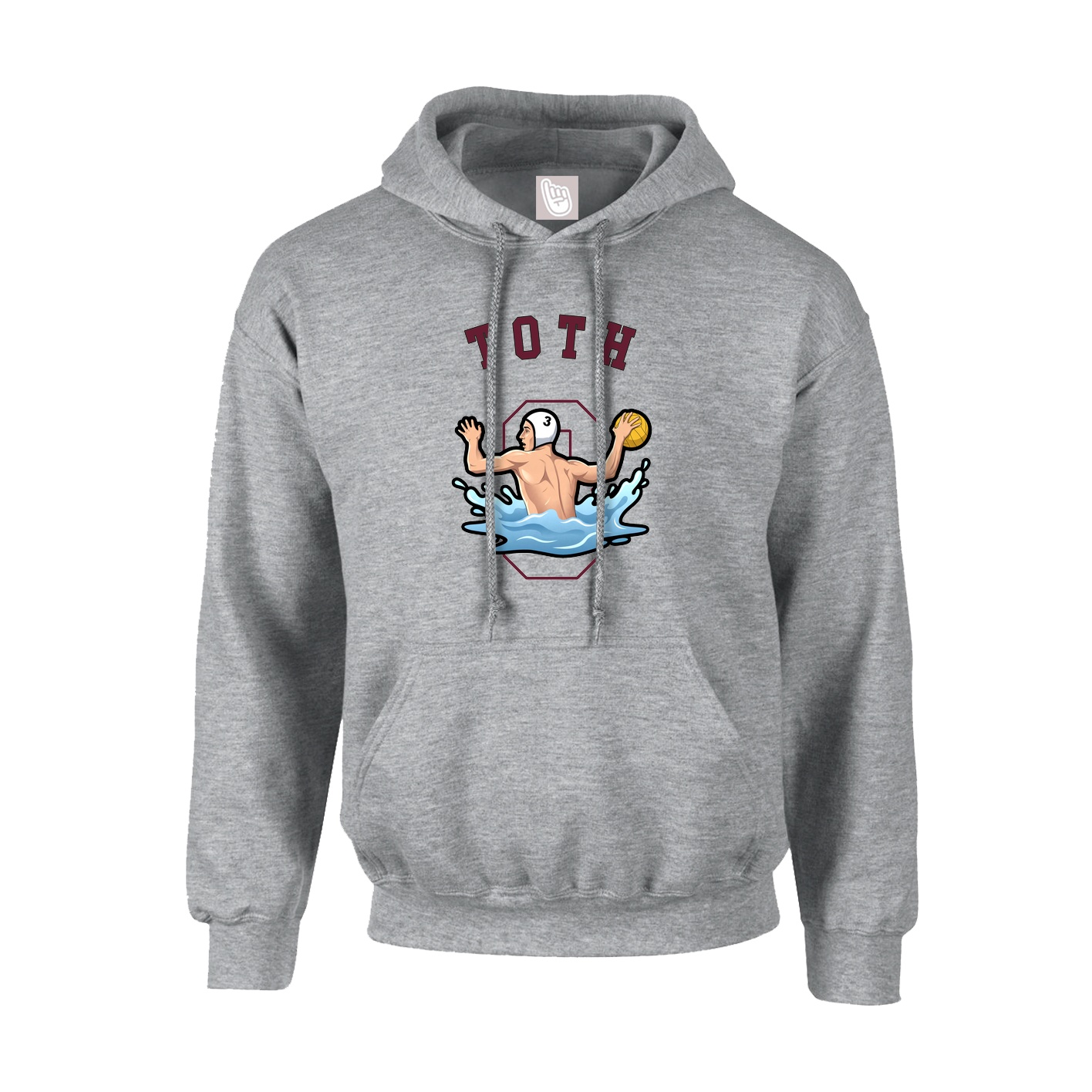 Youth Hoodie — Shirsey Arch in Grey