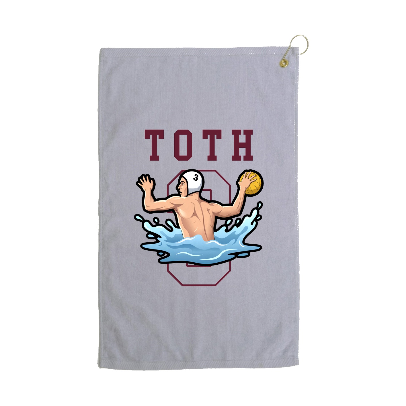 Golf Towel — Shirsey in Grey