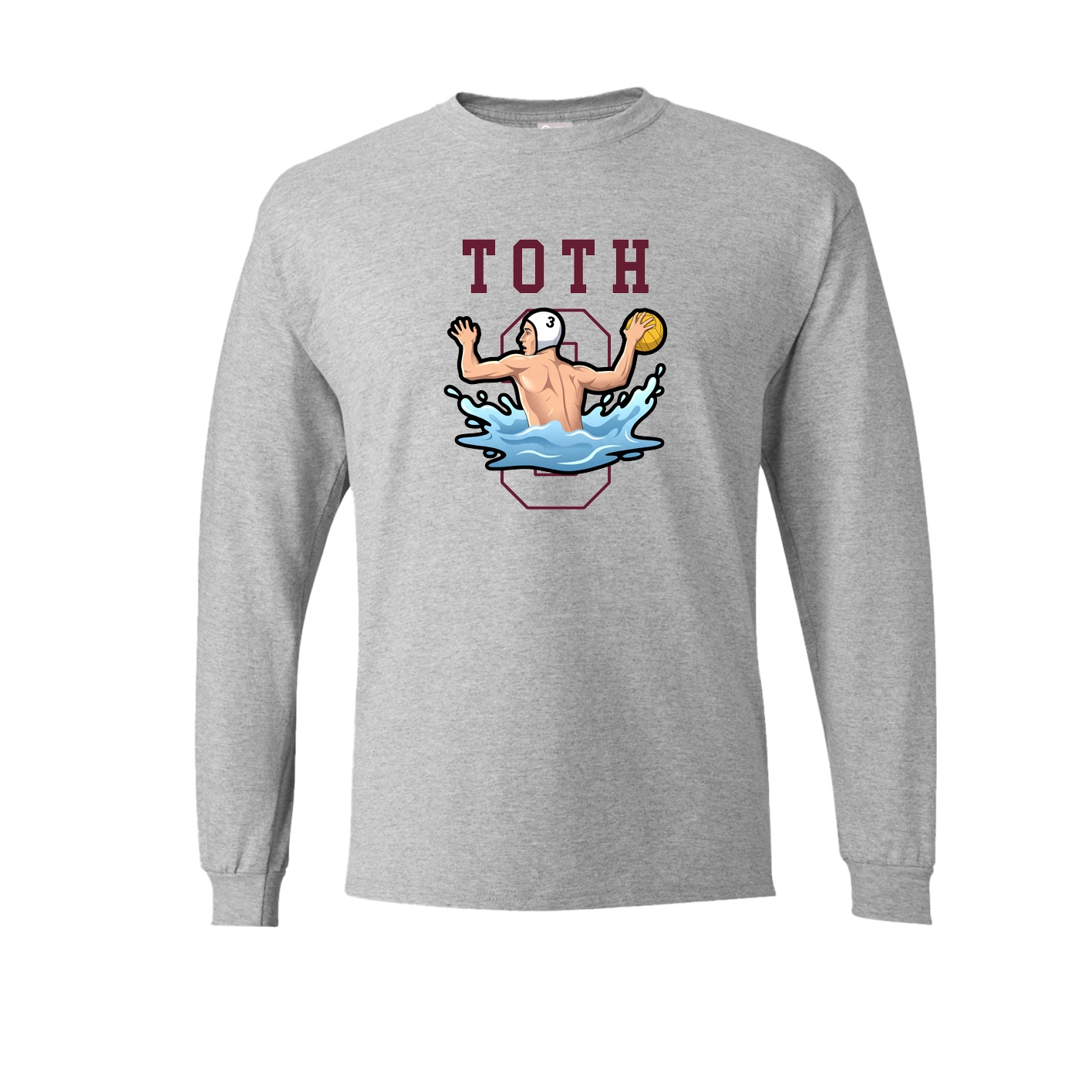 Long Sleeve Tee — Shirsey in Grey