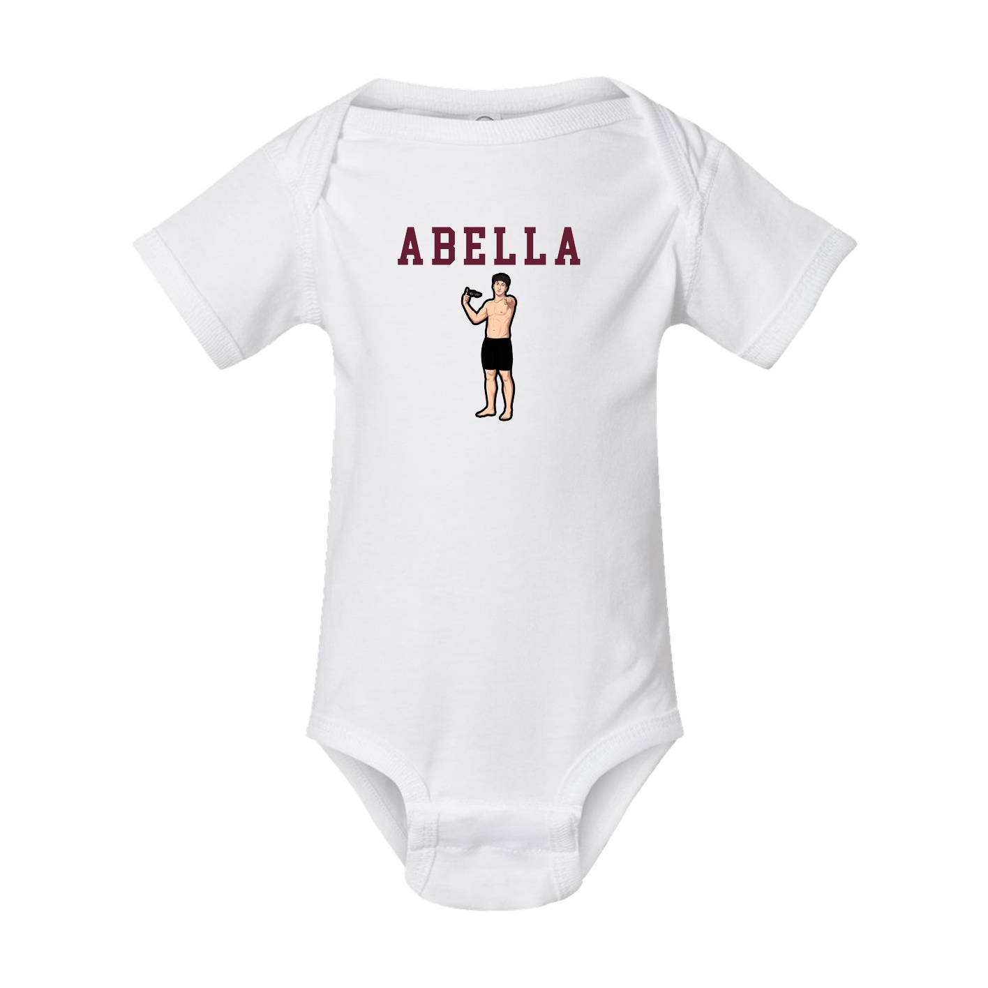 Baby Onesie — Shirsey in White