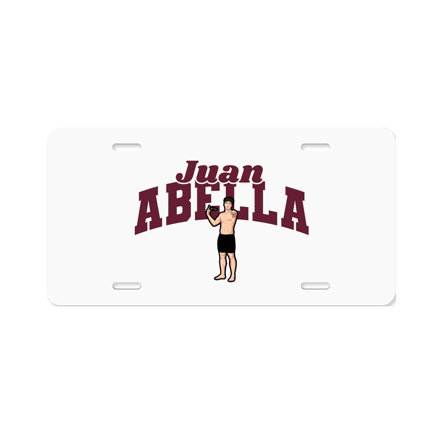 License Plate — Signature Arch in Classic