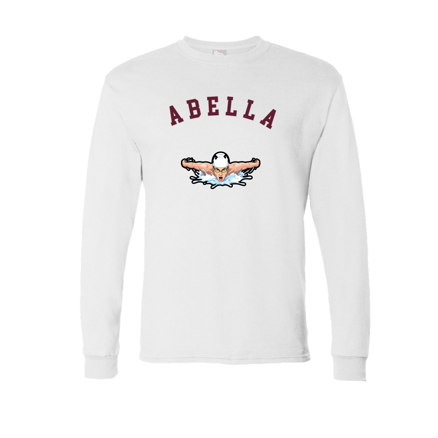 Long Sleeve Tee — Shirsey Arch in White
