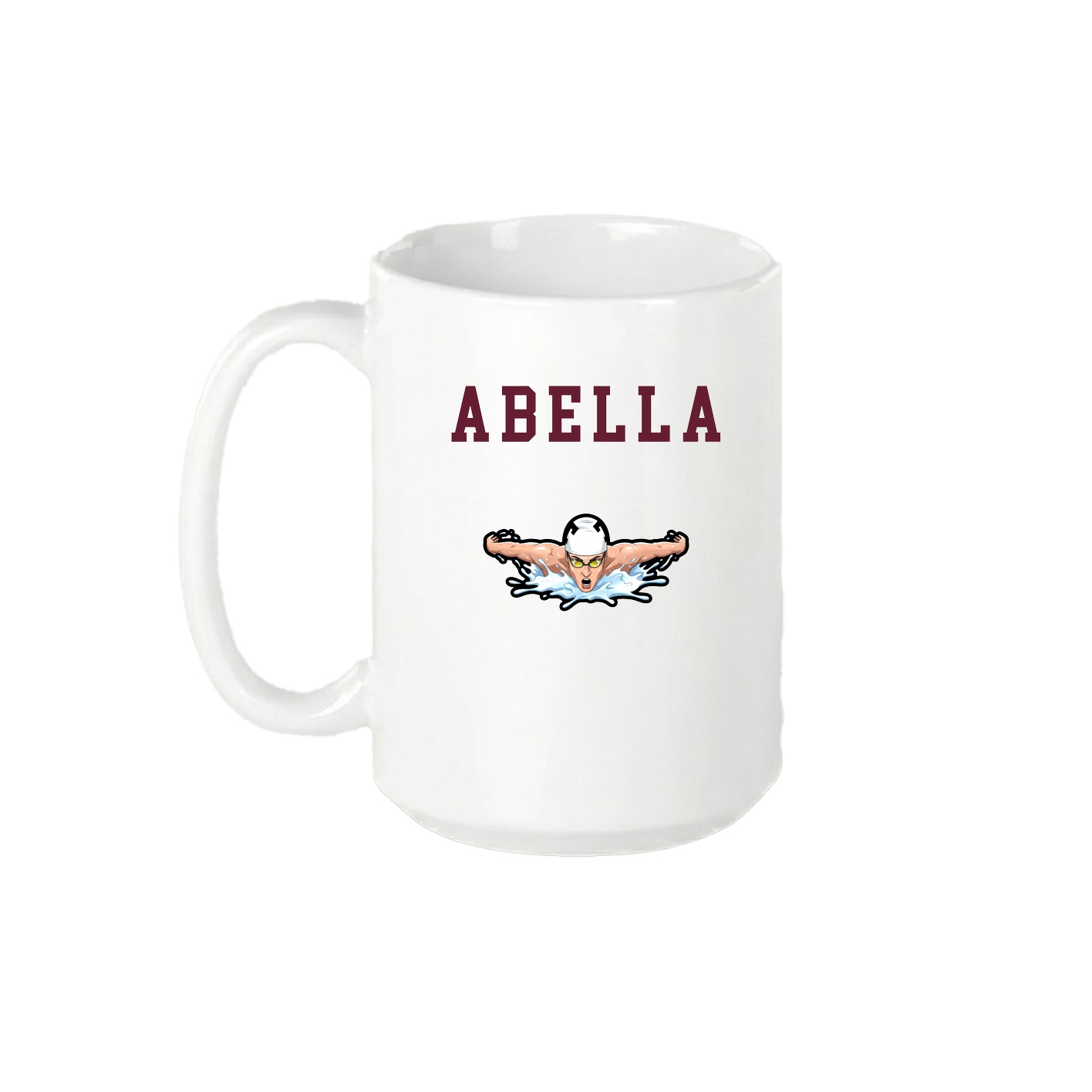 15oz Coffee Mug — Shirsey in White