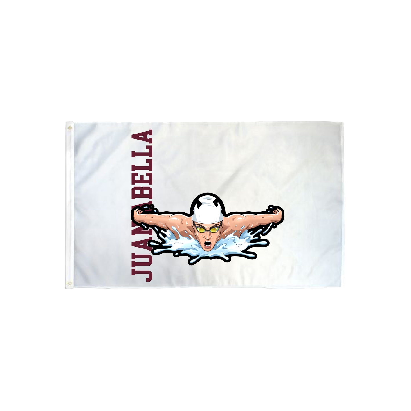 3x5 Flag — Name Vertical in Classic