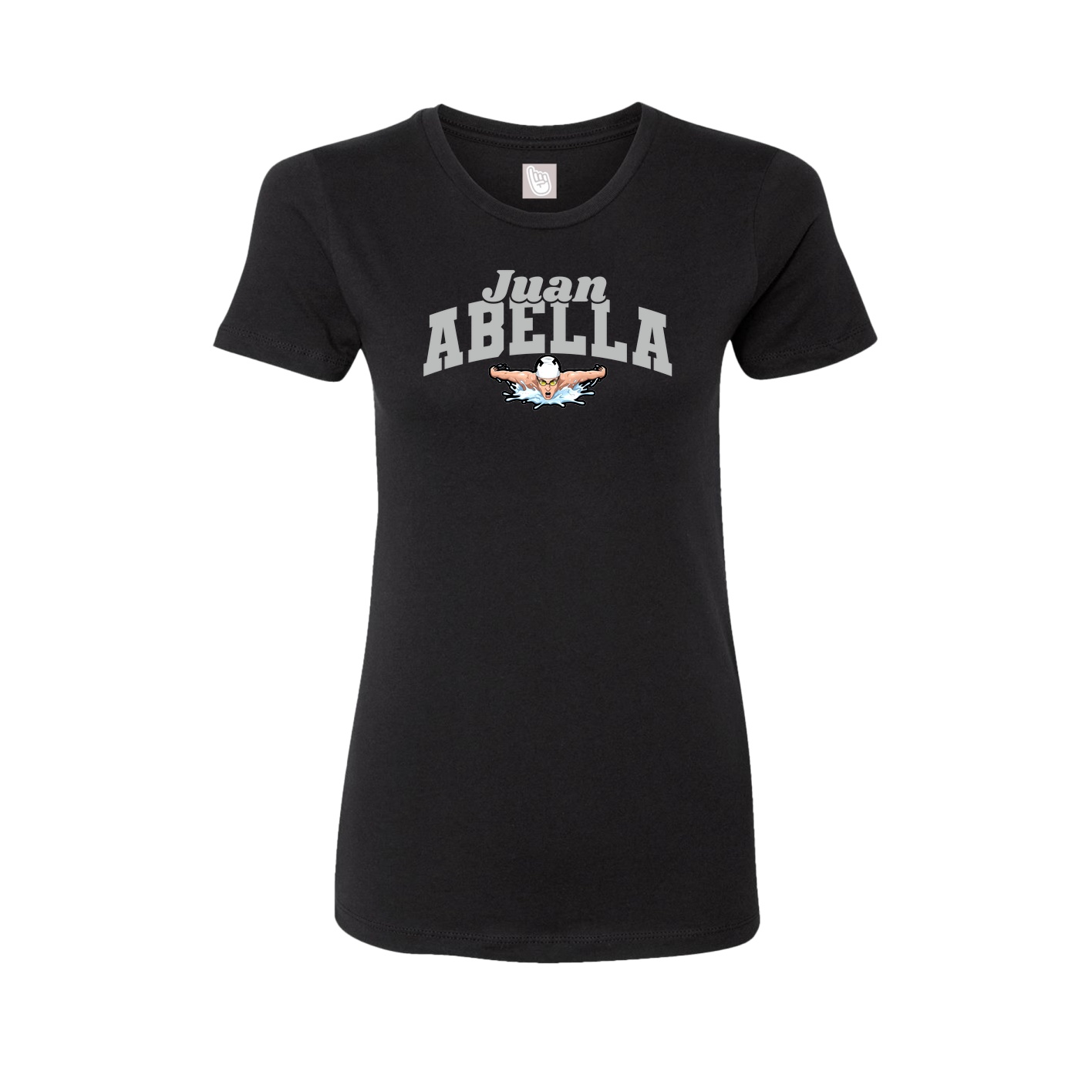 Womens Tee — Signature Arch in Black