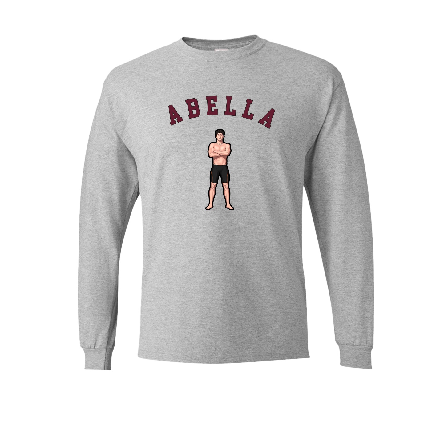 Long Sleeve Tee — Shirsey Arch in Grey