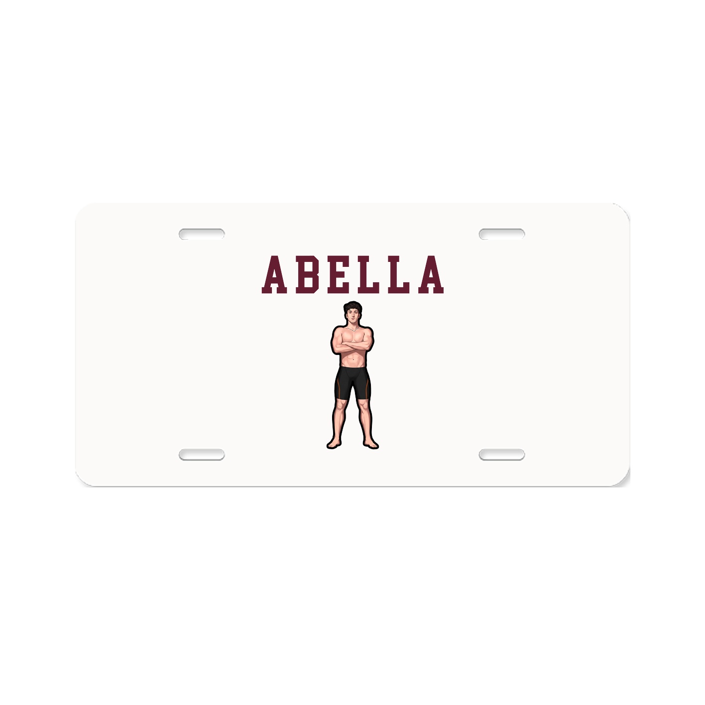 License Plate — Shirsey in Classic