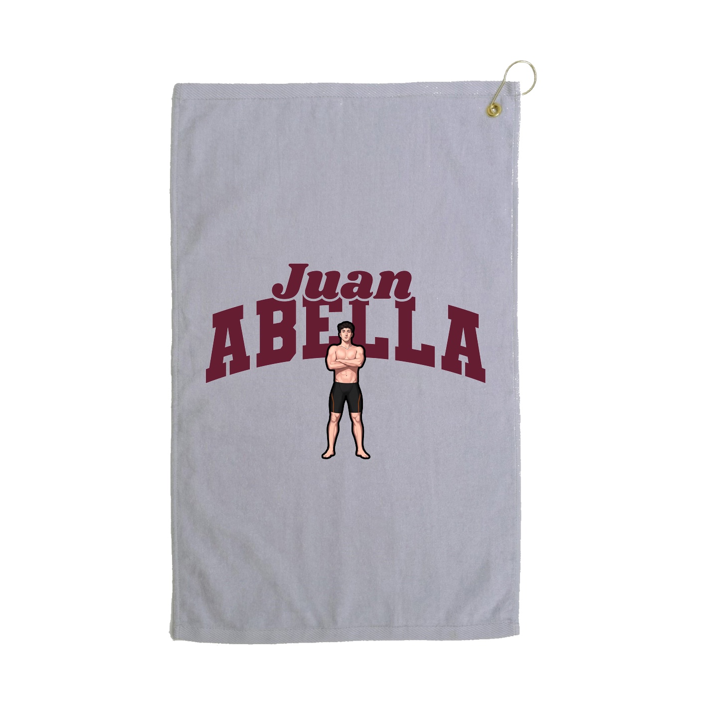 Golf Towel — Signature Arch in Grey