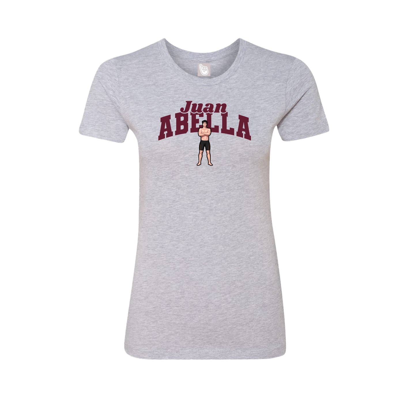 Womens Tee — Signature Arch in Grey