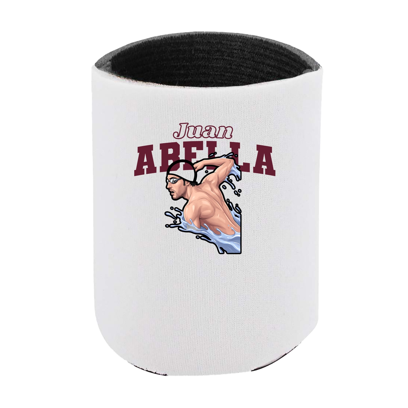 Can Holder — Name Arch in White