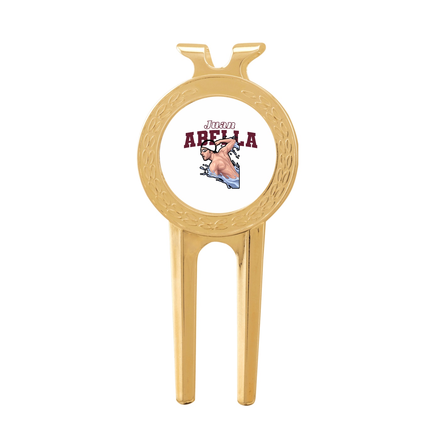 Divot Tool with Ball Marker — Name Arch in Classic