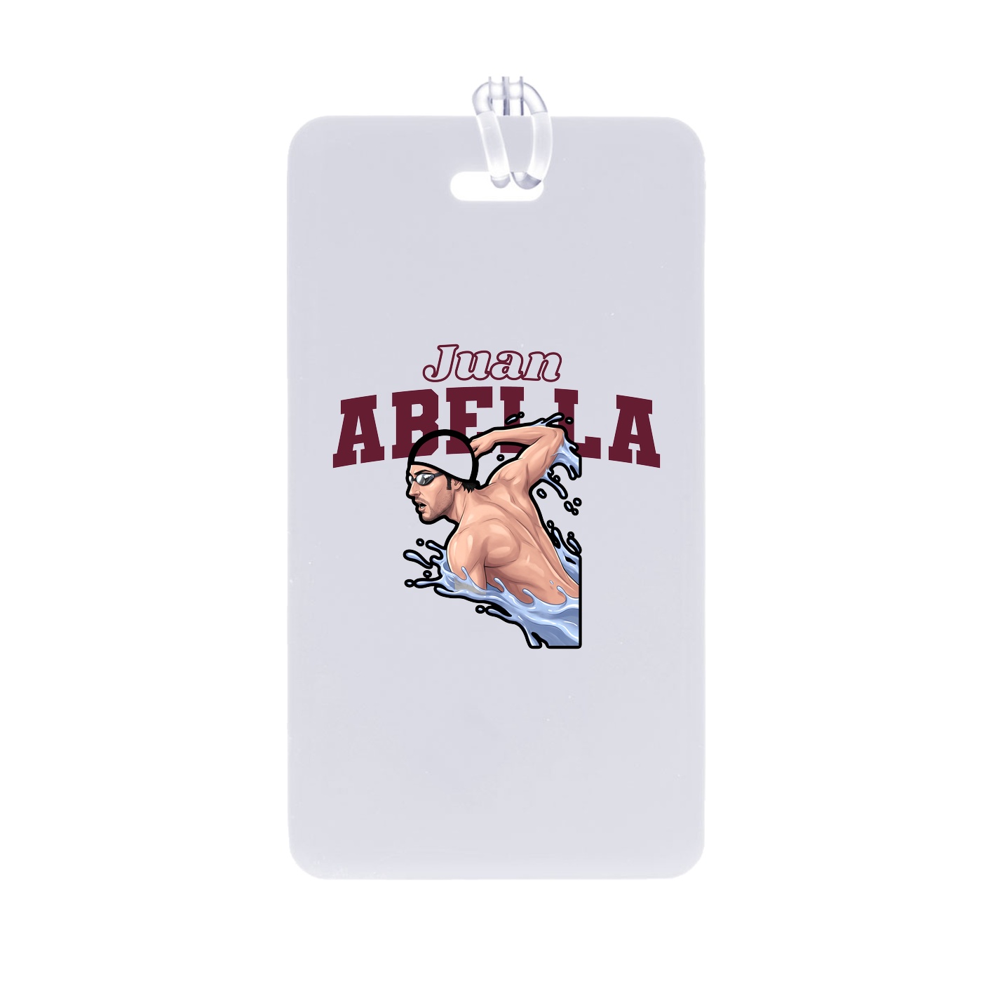 Bag Tag — Name Arch in Classic