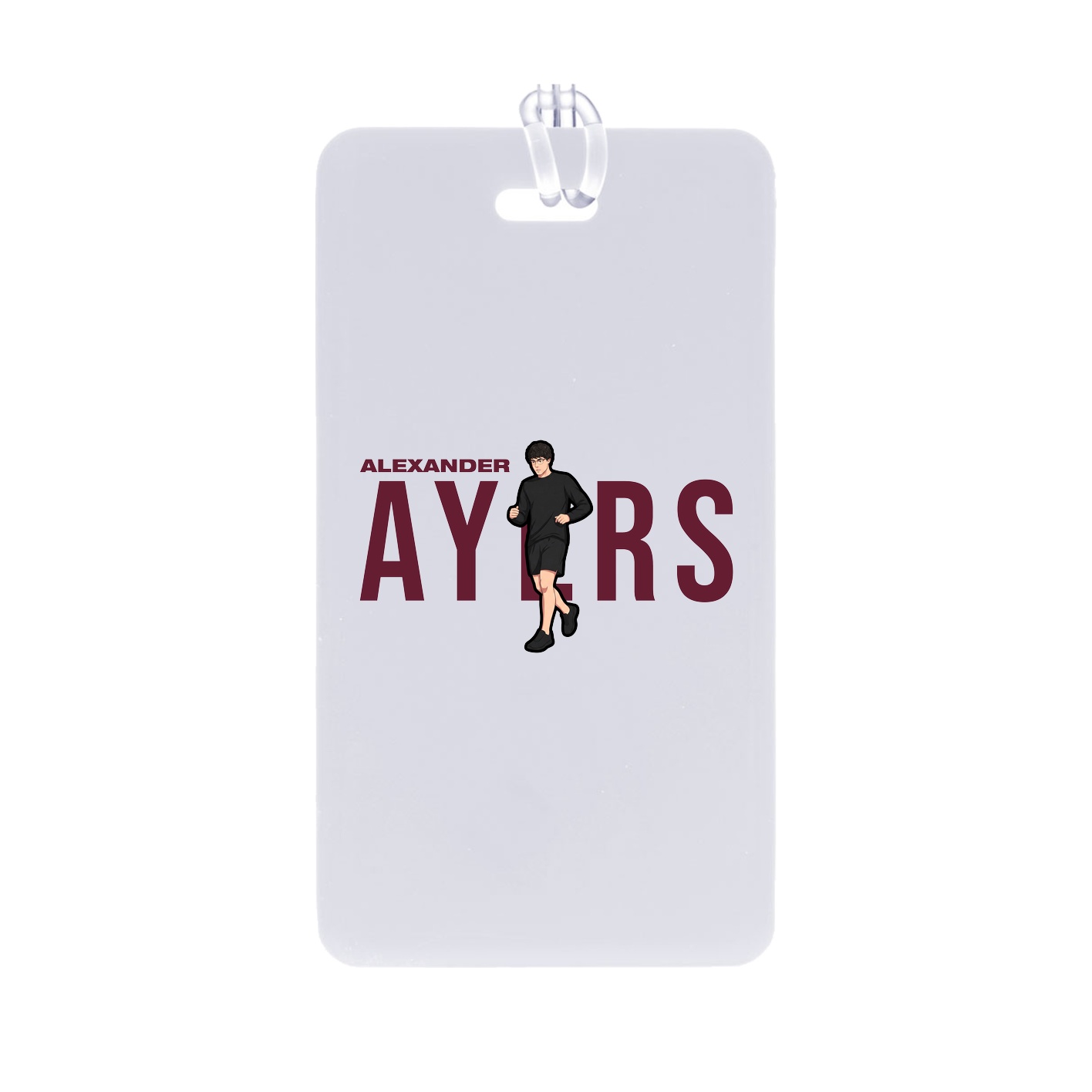 Bag Tag — Player Name in Classic