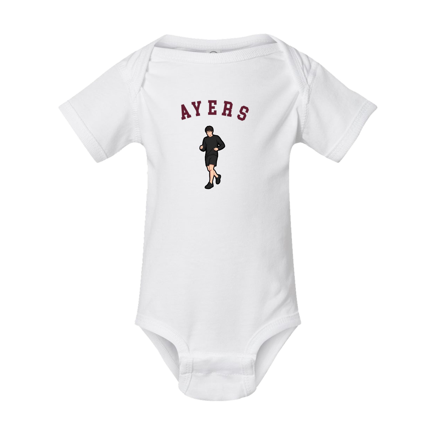 Baby Onesie — Shirsey Arch in White
