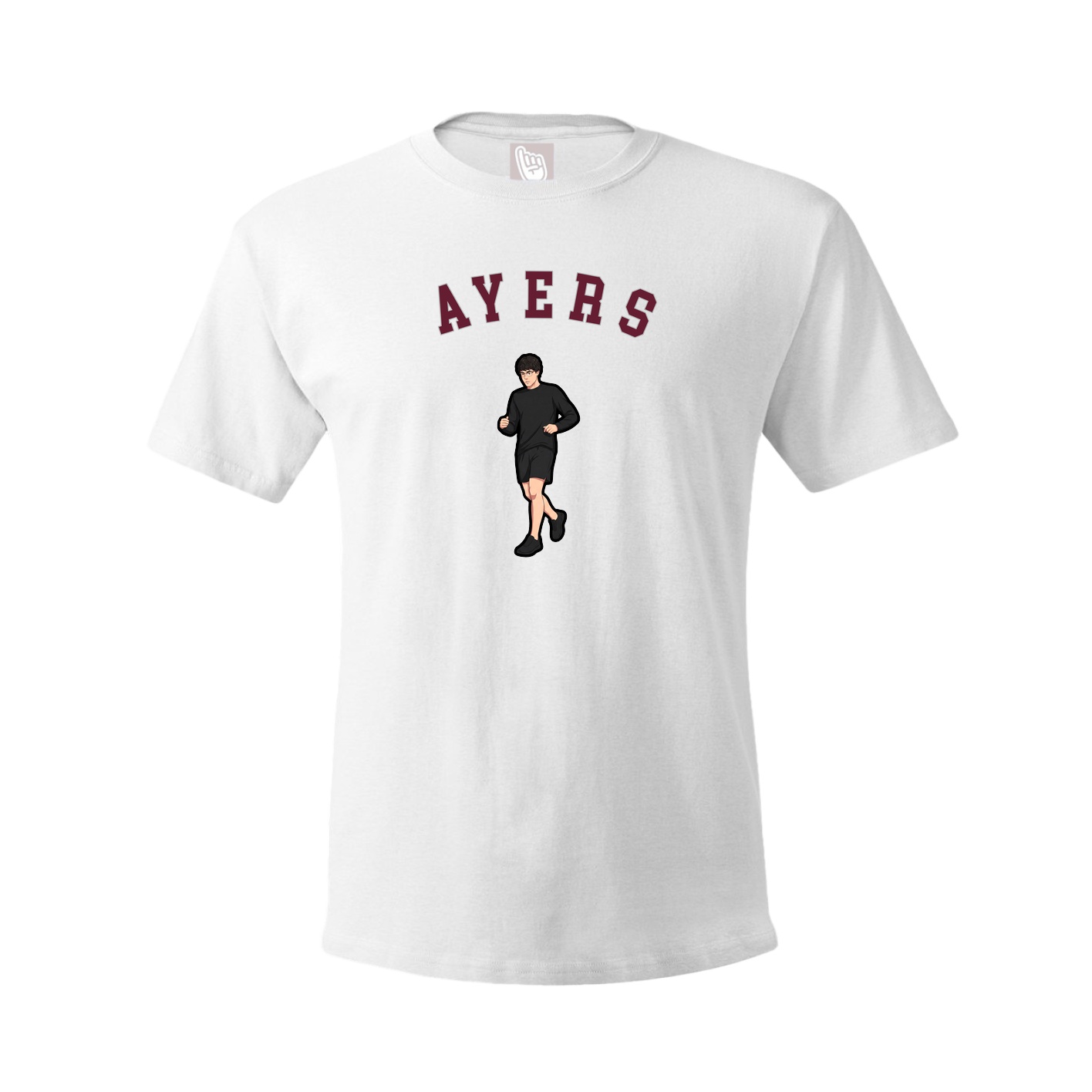 Youth Tee — Shirsey Arch in White