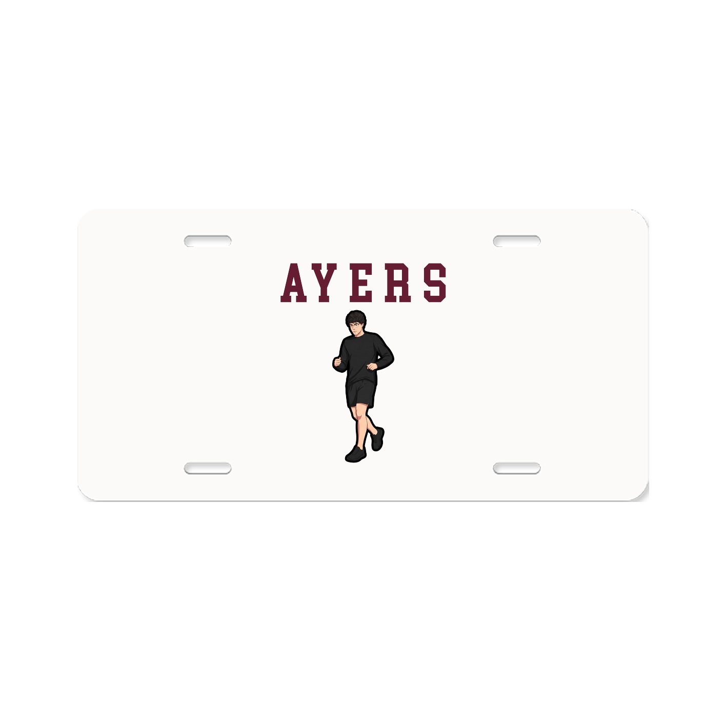 License Plate — Shirsey in Classic