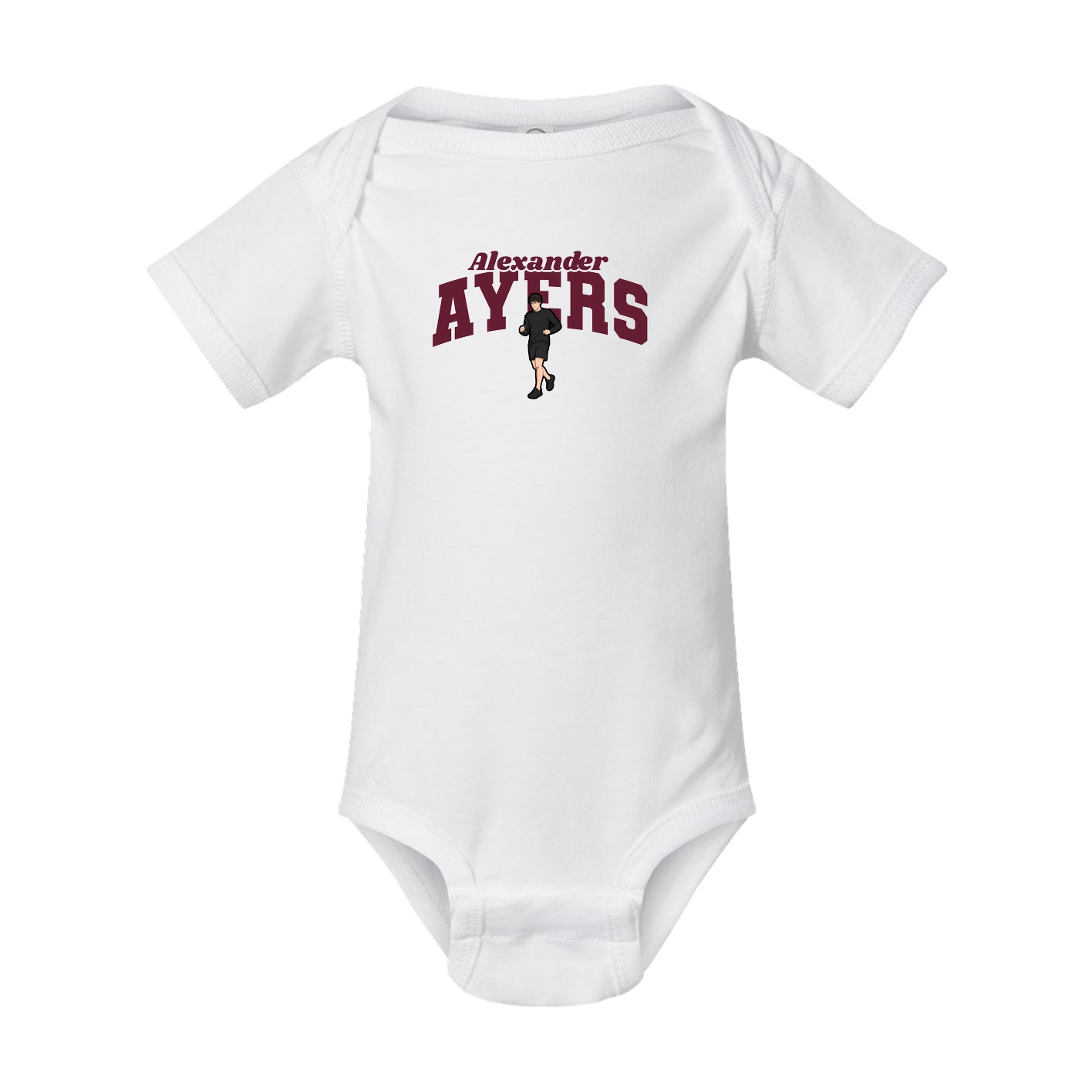 Baby Onesie — Signature Arch in White