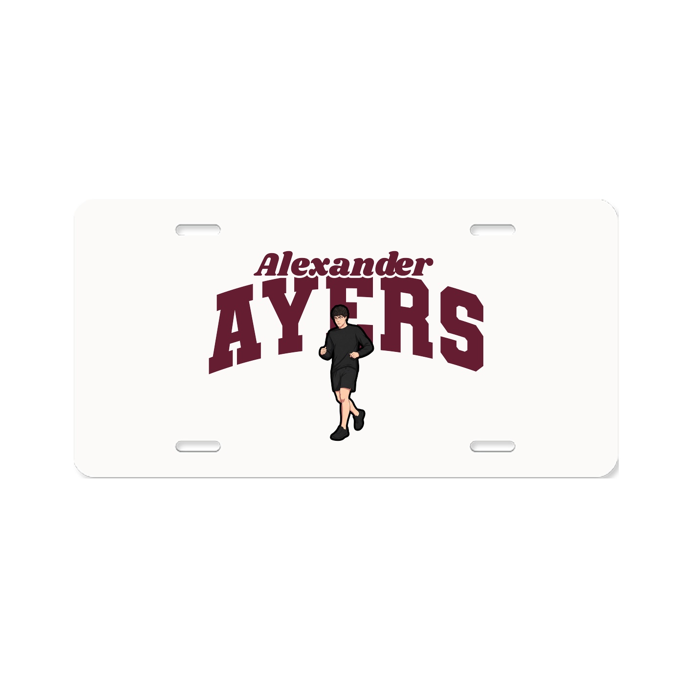 License Plate — Signature Arch in Classic