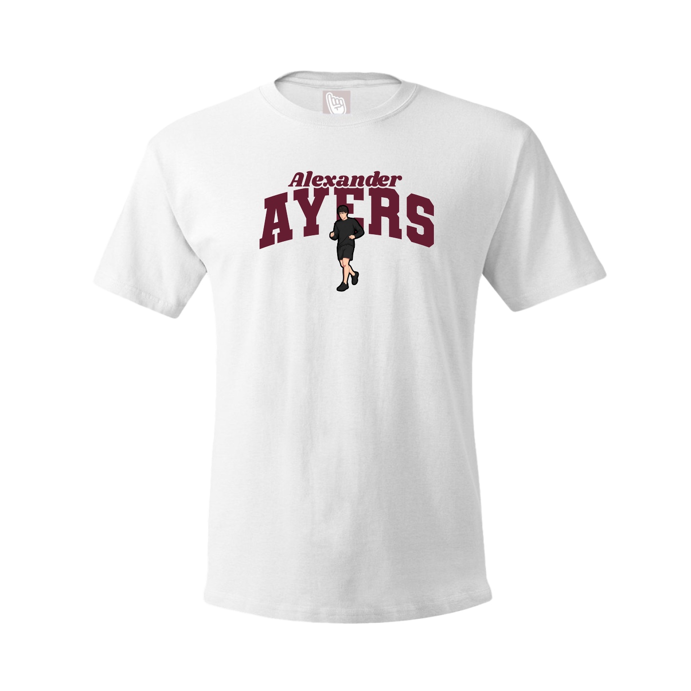Tee — Signature Arch in White