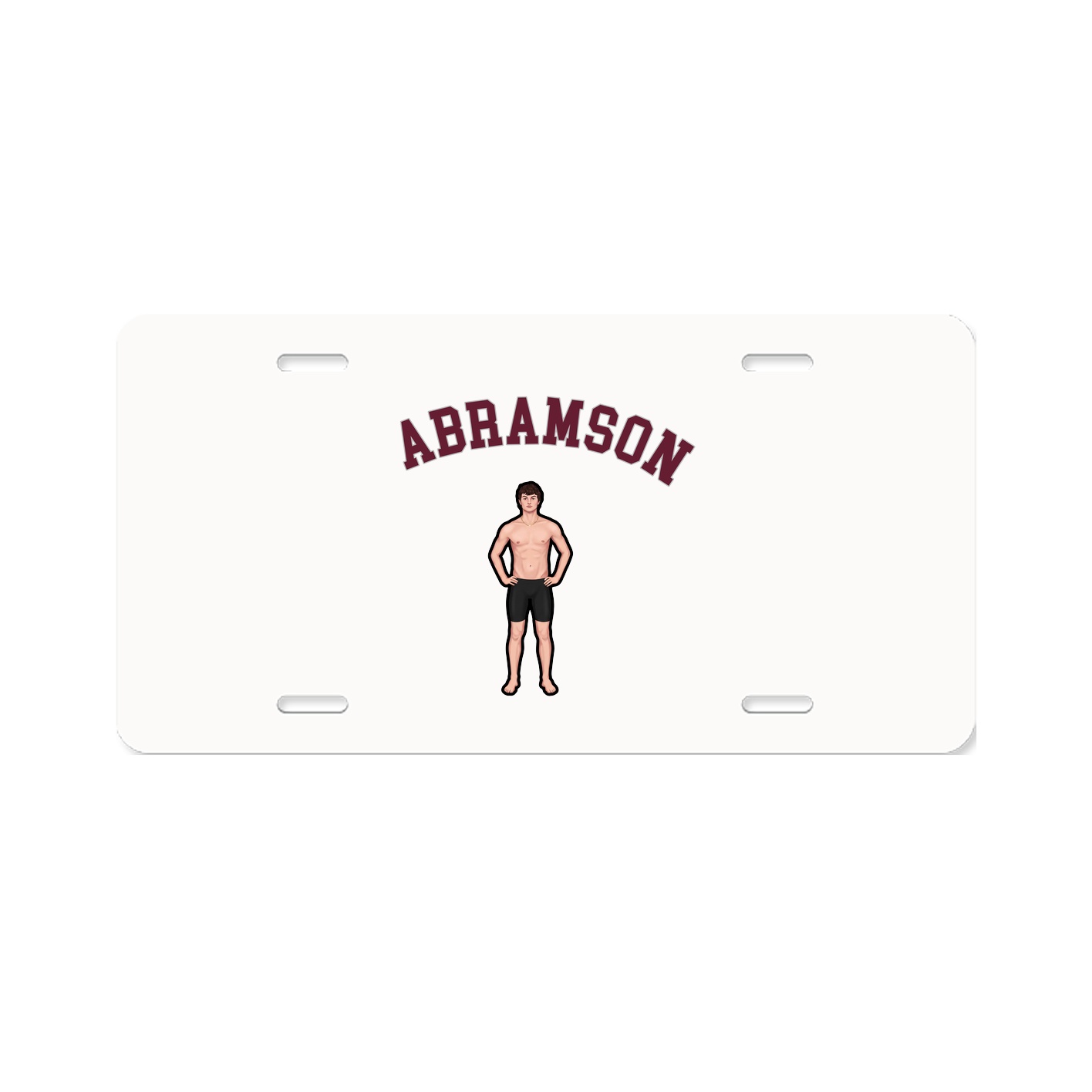 License Plate — Shirsey Arch in Classic
