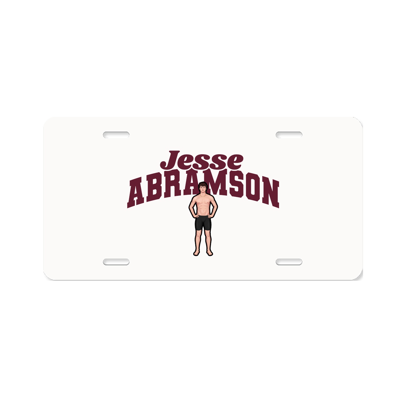 License Plate — Signature Arch in Classic
