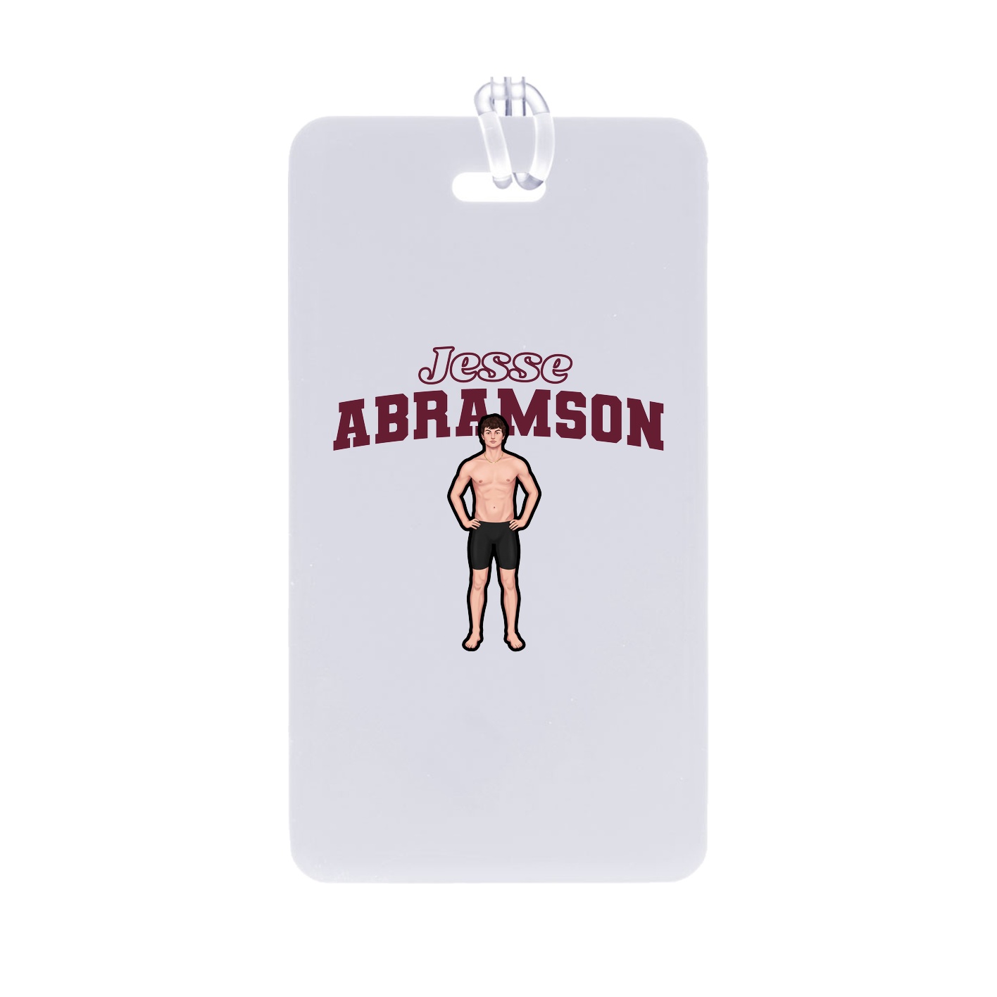 Bag Tag — Name Arch in Classic