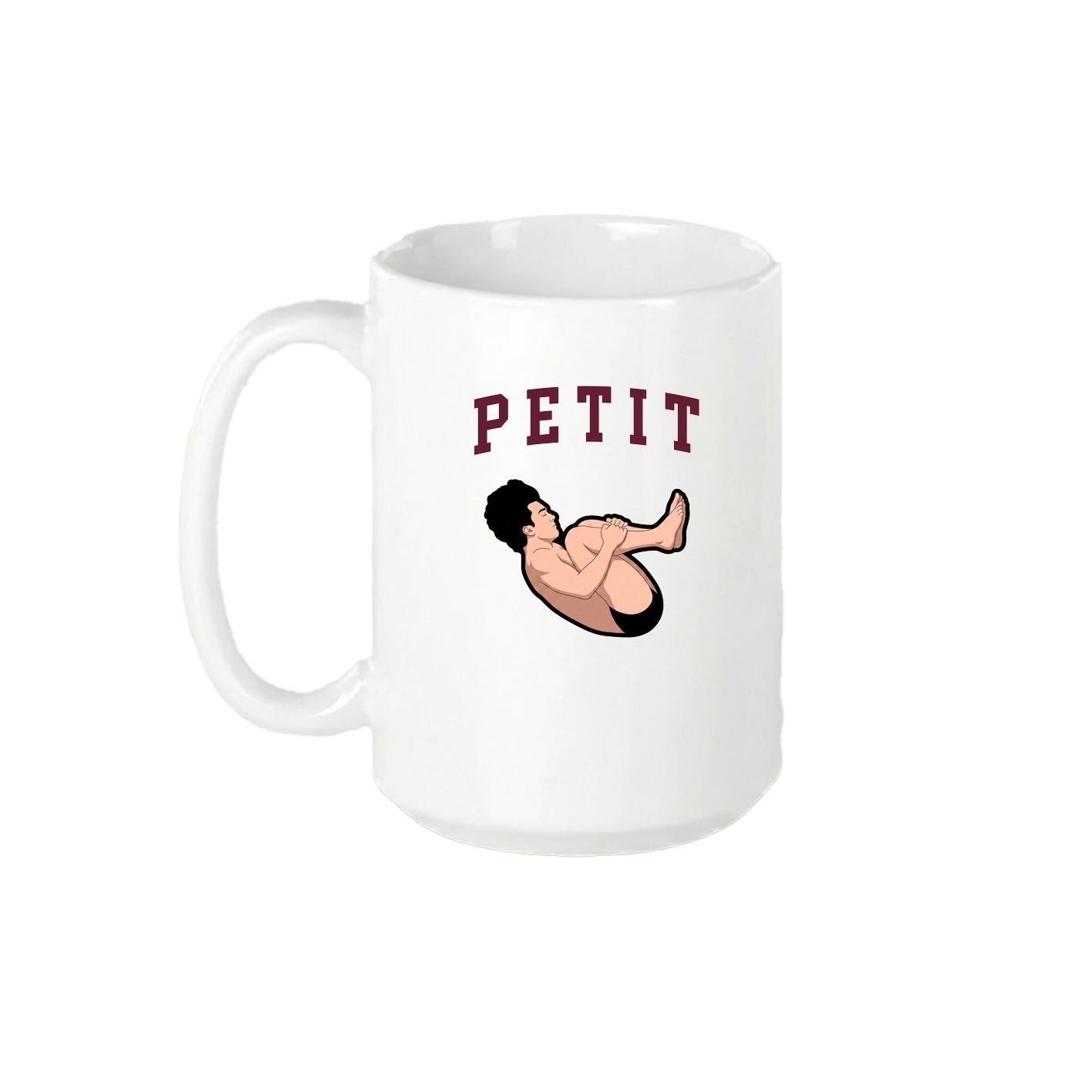 15oz Coffee Mug — Shirsey in White