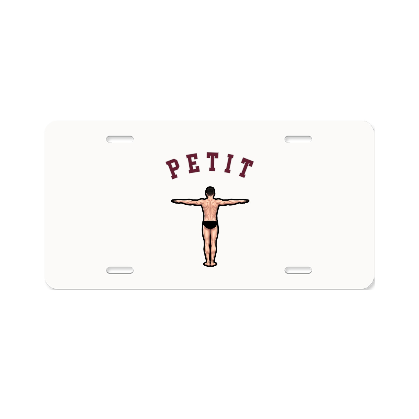 License Plate — Shirsey Arch in Classic