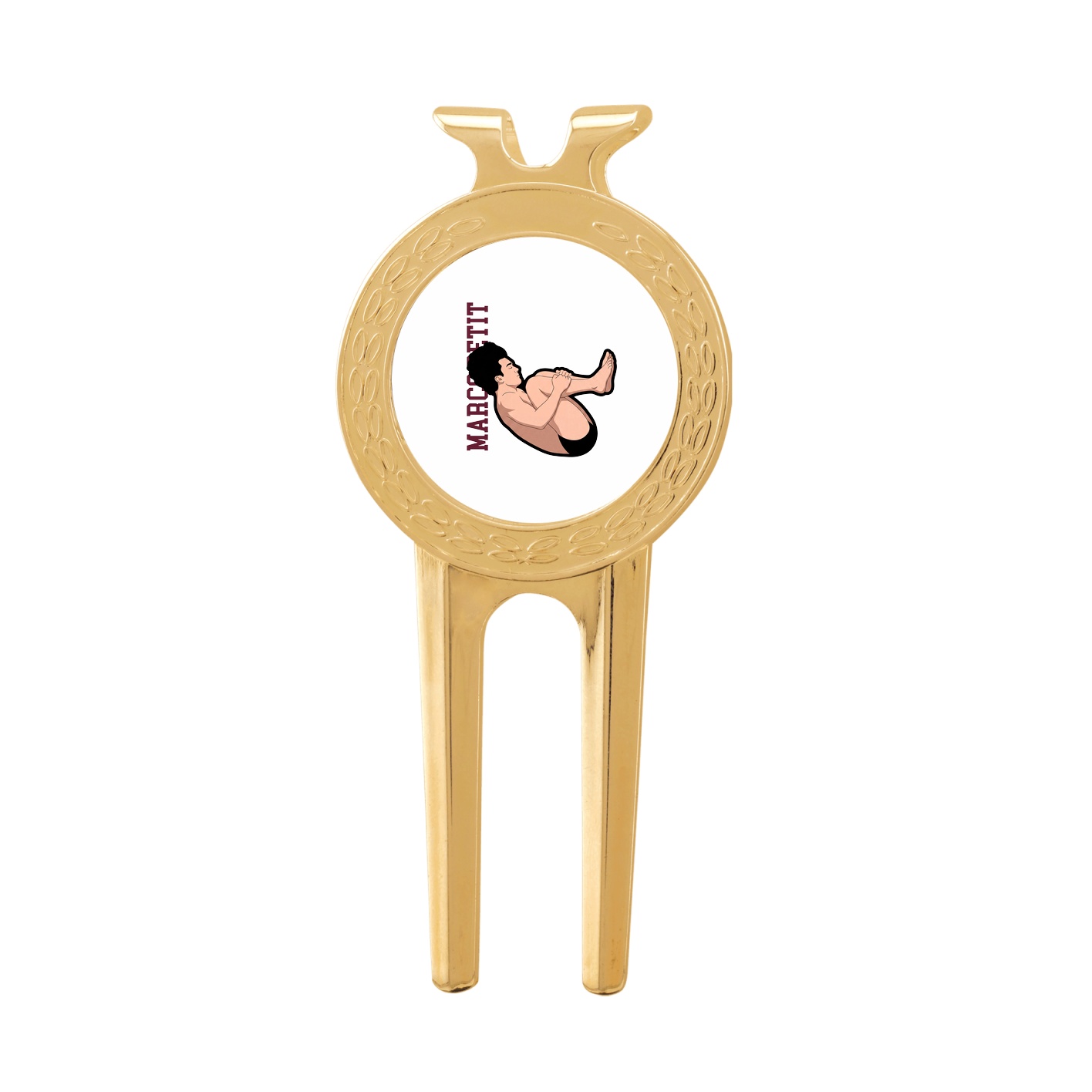 Divot Tool with Ball Marker — Name Vertical in Classic