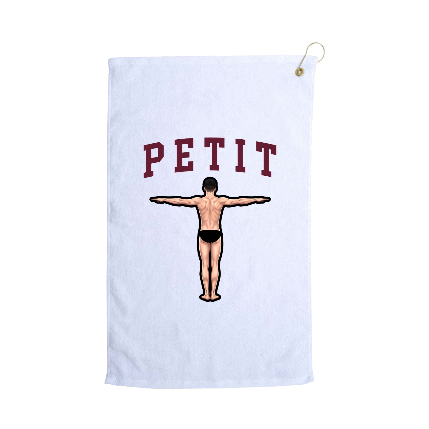 Golf Towel — Shirsey in White