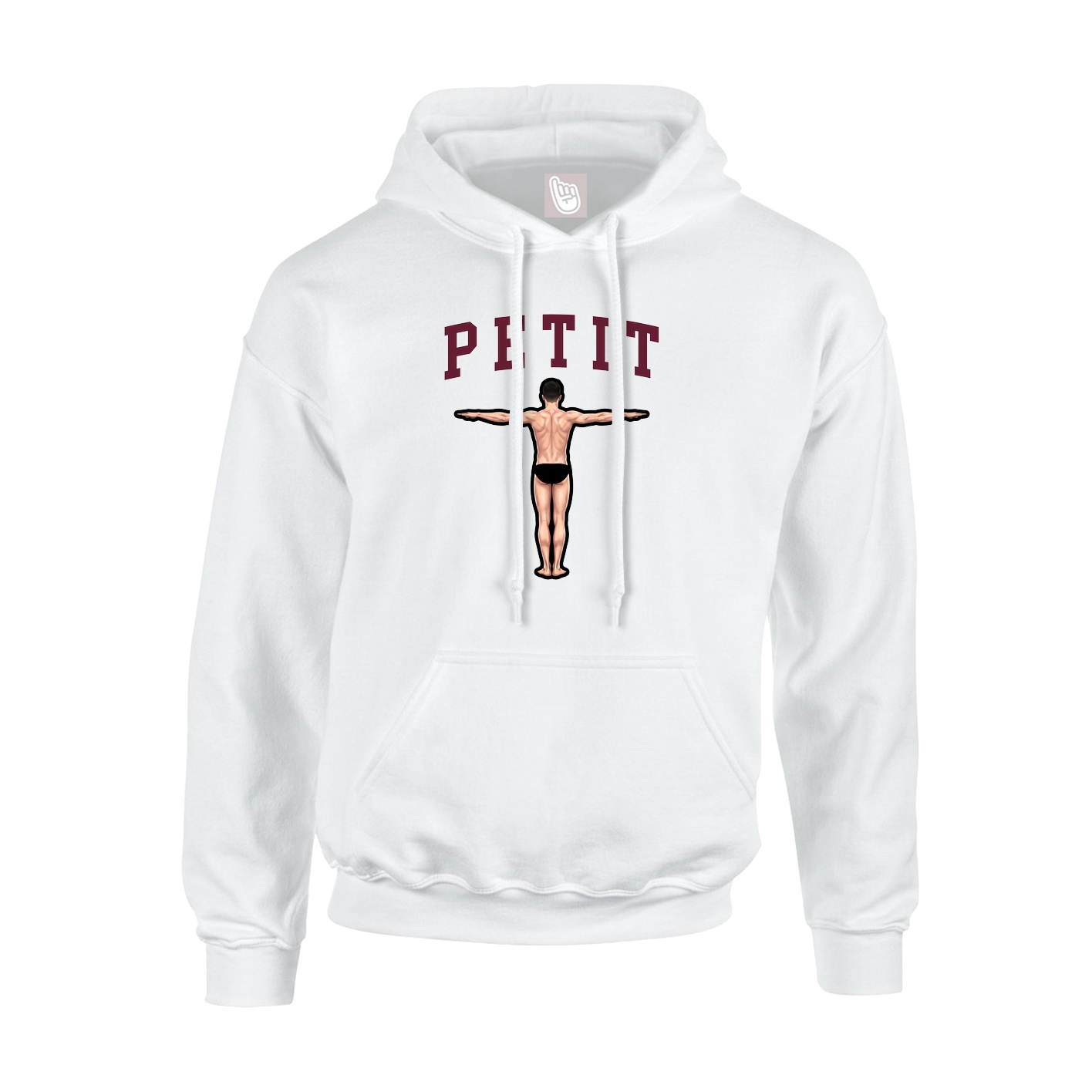 Youth Hoodie — Shirsey in White