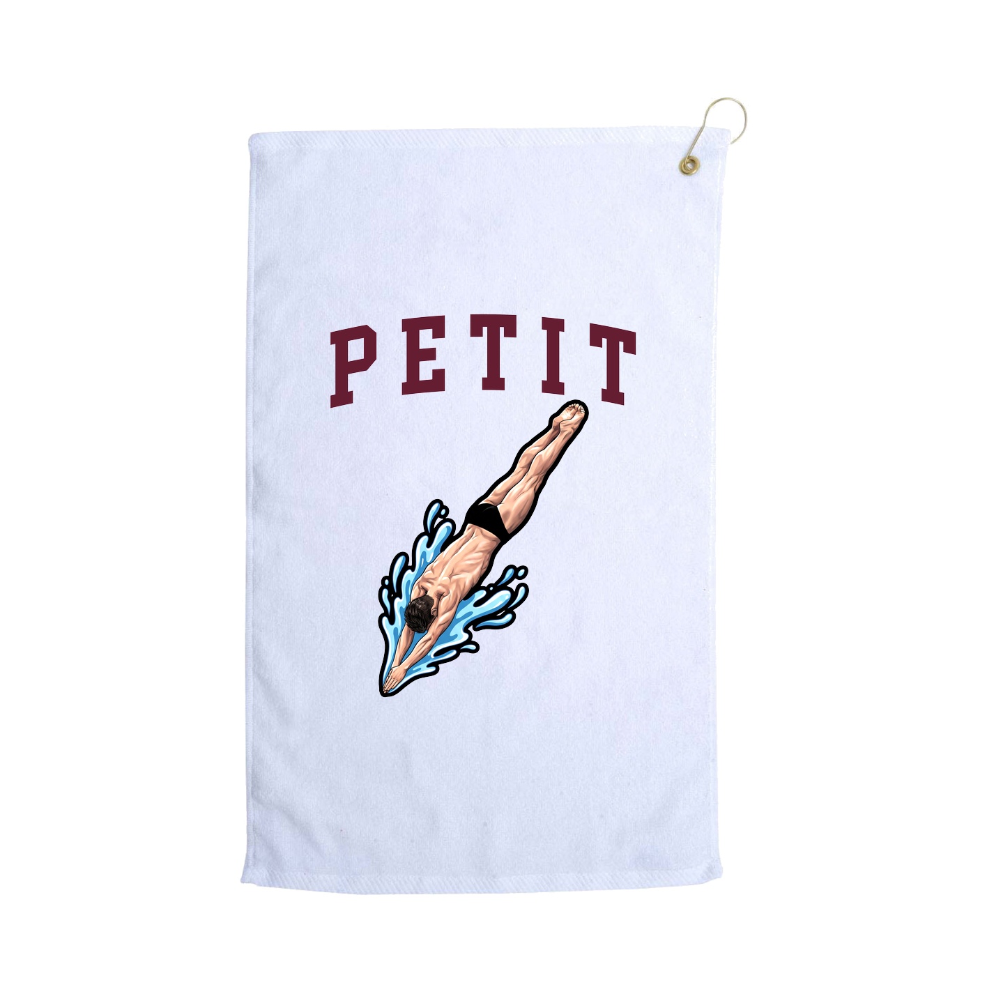 Golf Towel — Shirsey in White